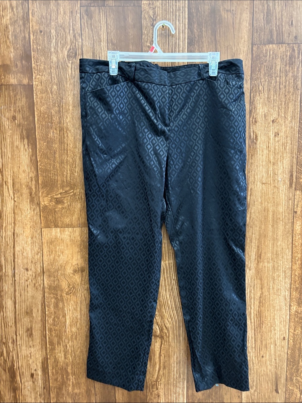 Worthington Black Jacquard Dress Pants